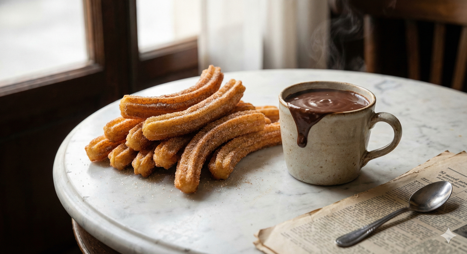 Churros con Chocolate